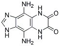 4,9-DIAMINO-5,8-DIHYDRO-1H-IMIDAZO[4,5-G]QUINOXALINE-6,7-DIONE Struktur