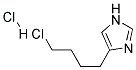 4-(4-CHLORO-BUTYL)-1H-IMIDAZOLE HCL Structure