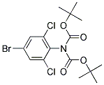 N-BIS-BOC-4-BROMO-2,6-DICHLOROANILINE Struktur