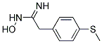 N-HYDROXY-2-(4-METHYLSULFANYL-PHENYL)-ACETAMIDINE Struktur