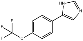 4-(4-TRIFLUOROMETHOXY-PHENYL)-1H-IMIDAZOLE Struktur