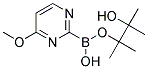 4-METHOXYPYRIMIDINE-2-BORONIC ACID PINACOL ESTER Struktur