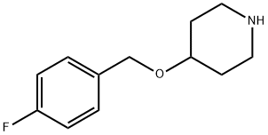 4-[(4-FLUOROBENZYL)OXY]PIPERIDINE Struktur