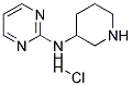 PIPERIDIN-3-YL-PYRIMIDIN-2-YL-AMINEHYDROCHLORIDE Struktur