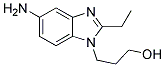 3-(5-AMINO-2-ETHYL-BENZOIMIDAZOL-1-YL)-PROPAN-1-OL Struktur