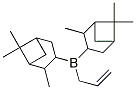 (+)-B-ALLYLDIISOPINOCAMPHEYLBORANE Struktur