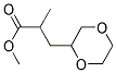 3-[1,4]DIOXAN-2-YL-2-METHYL-PROPIONIC ACID METHYL ESTER Struktur