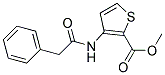 3-PHENYLACETYLAMINO-THIOPHENE-2-CARBOXYLIC ACID METHYL ESTER Struktur