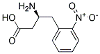 (S)-3-AMINO-4-(2-NITROPHENYL)BUTANOIC ACID Struktur