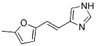4-[2-(5-METHYL-FURAN-2-YL)-VINYL]-1H-IMIDAZOLE Structure