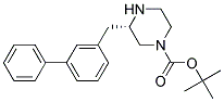 (S)-3-BIPHENYL-3-YLMETHYL-PIPERAZINE-1-CARBOXYLIC ACID TERT-BUTYL ESTER Structure