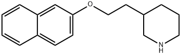 3-[2-(2-NAPHTHYLOXY)ETHYL]PIPERIDINE Struktur