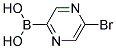 5-BROMOPYRAZINE-2-BORONIC ACID Struktur