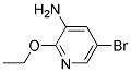 5-BROMO-2-ETHOXY-PYRIDIN-3-YLAMINE Struktur