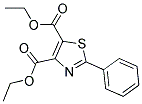 2-PHENYL-1,3-THIAZOLE-4,5-DICARBOXYLIC ACID DIETHYL ESTER Struktur