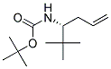 ((R)-1-TERT-BUTYL-BUT-3-ENYL)-CARBAMIC ACID TERT-BUTYL ESTER Struktur