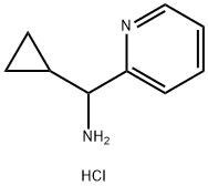 CYCLOPROPYL(PYRIDIN-2-YL)METHANAMINE DIHYDROCHLORIDE Struktur