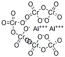 Aluminium dichromate Struktur