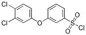 [3-(3,4-DICHLOROPHENOXY)PHENYL]SULPHONYL CHLORIDE Struktur