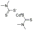 CADMIUM DIMETHYLDITHIOCARBAMATE Struktur