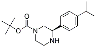 (R)-3-(4-ISOPROPYL-PHENYL)-PIPERAZINE-1-CARBOXYLIC ACID TERT-BUTYL ESTER Struktur