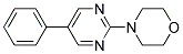 4-(5-PHENYLPYRIMIDIN-2-YL)MORPHOLINE Struktur