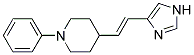 4-[2-(1H-IMIDAZOL-4-YL)-VINYL]-1-PHENYL-PIPERIDINE Struktur