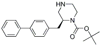 (S)-2-BIPHENYL-4-YLMETHYL-PIPERAZINE-1-CARBOXYLIC ACID TERT-BUTYL ESTER Struktur