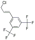 3,5-BIS(TRIFLUOROMETHYL)CINNAMYL CHLORIDE Struktur