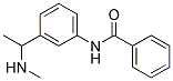 N-[3-[1-(METHYLAMINO)ETHYL]PHENYL]BENZAMIDE Struktur