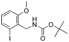 N-BOC-(2-IODO-6-METHOXY-PHENYL)-METHYL-AMINE Struktur