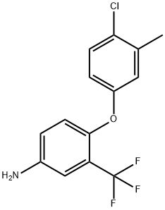 4-(4-CHLORO-3-METHYLPHENOXY)-3-(TRIFLUOROMETHYL)-PHENYLAMINE price.