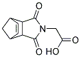 (3,5-DIOXO-4-AZATRICYCLO[5.2.1.0(2,6)]DEC-8-EN-4-YL)ACETIC ACID Struktur