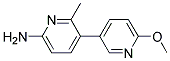 6'-METHOXY-2-METHYL-[3,3']BIPYRIDINYL-6-YLAMINE Struktur