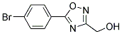 (5-(4-BROMOPHENYL)-1,2,4-OXADIAZOL-3-YL)METHANOL Struktur