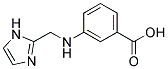 3-[(1H-IMIDAZOL-2-YLMETHYL)-AMINO]-BENZOIC ACID Struktur