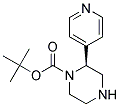 (S)-2-PYRIDIN-4-YL-PIPERAZINE-1-CARBOXYLIC ACID TERT-BUTYL ESTER Struktur