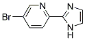 5-BROMO-2-(1H-IMIDAZOL-2-YL)-PYRIDINE Struktur