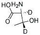 L-THREONINE-2,3-D2 Struktur