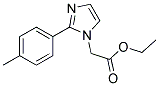 (2-P-TOLYL-IMIDAZOL-1-YL)-ACETIC ACID ETHYL ESTER Struktur