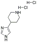 4-(1H-IMIDAZOL-4-YL)-PIPERIDINE 2HCL Struktur