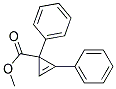 METHYL 1,2-DIPHENYLCYCLOPROP-2-ENECARBOXYLATE Struktur