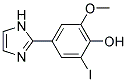 4-(1H-IMIDAZOL-2-YL)-2-IODO-6-METHOXY-PHENOL Struktur