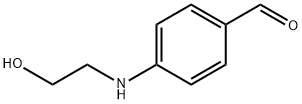 4-(2-HYDROXY-ETHYLAMINO)-BENZALDEHYDE Struktur