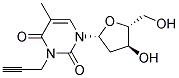 3-(2-PROPYN-1-YL)THYMIDINE Struktur