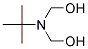 N,N-Dihydroxymethyltertbutylamine Struktur