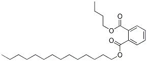 Butyl Myristyl Phthalate Struktur