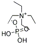 Tetraethyl ammonium dihydrogen phosphate Struktur