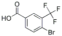 4-Bromo-3-(trfluoromethyl)benzoic acid Struktur