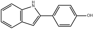 4-(1H-INDOL-2-YL)PHENOL Struktur